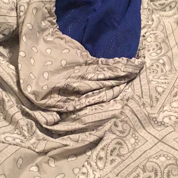 🆕 NBA TAG ZIPWAY NYK GRAY BANDANA PRINT JACKET 🆕🆕SIZE XL NEW YORK - Picture 10 of 15